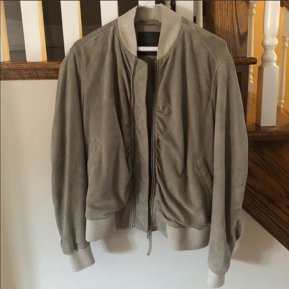All saints suede bomber - Picture 1 of 5